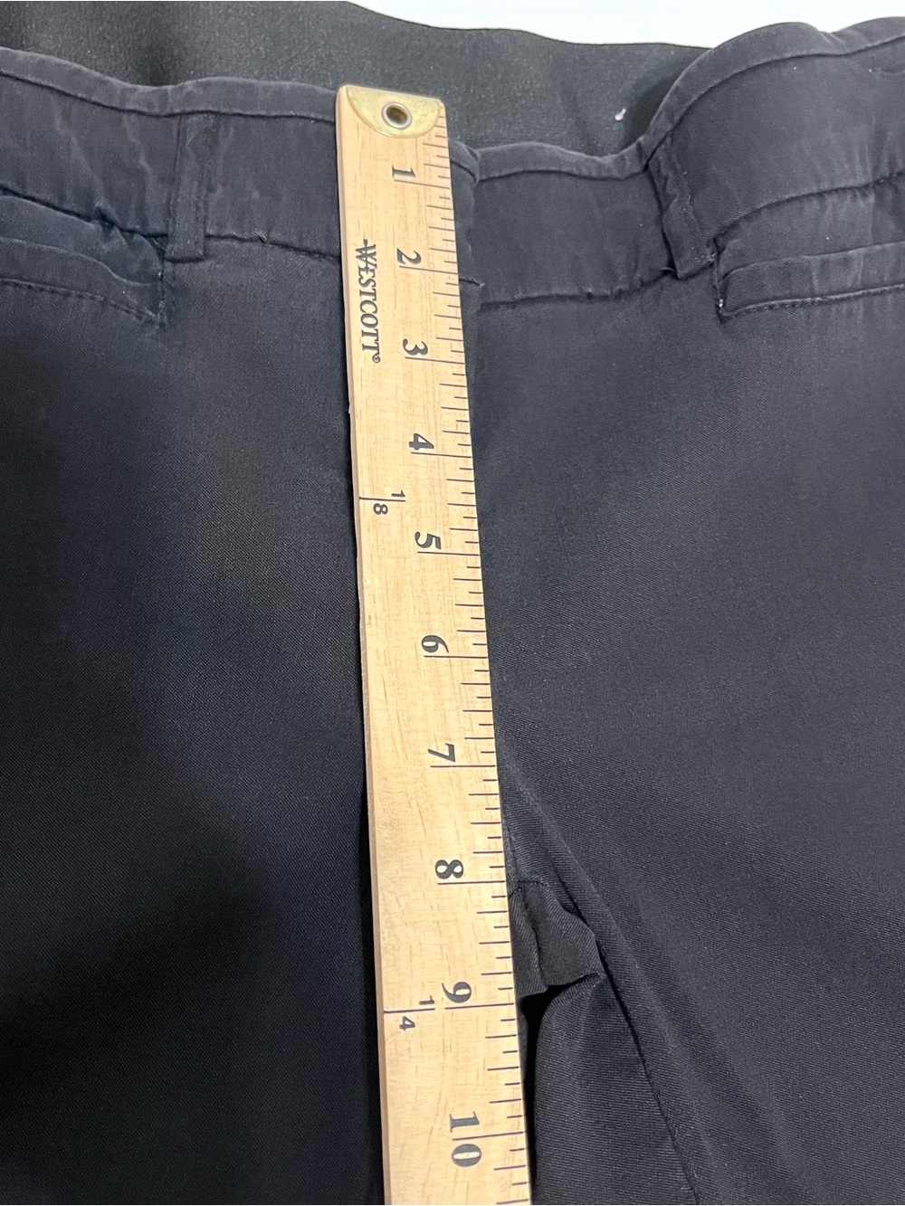 Classic Black Women's Dress Pants Straight leg Stretch - Picture 7 of 8